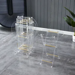 Factory customize  acrylic table set acrylic folding table coffee table for home decoration