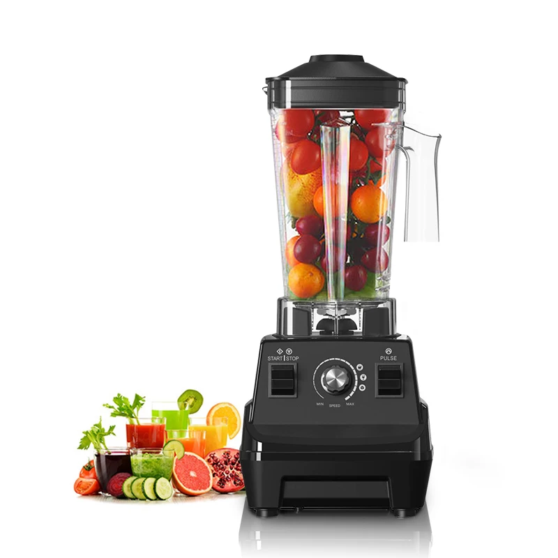 plastic household grind juicer kitchen equipment commercial ice vegetable chopper electric Brown Mixer Blender