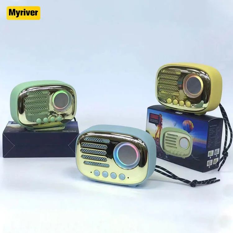 Eson Style Indoor Sports Bluetooth Audio Creative Portable Mini Subwoofer Gift Home Theater Speaker