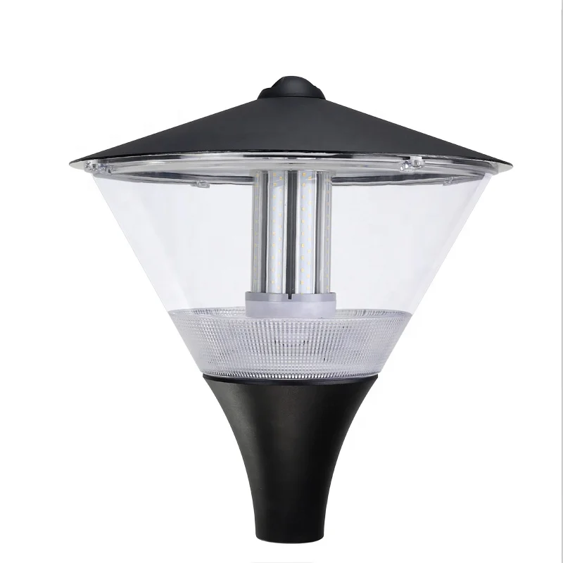
30W 2m-6m CE IP65 landscape led round garden aluminum light post manufacturer 