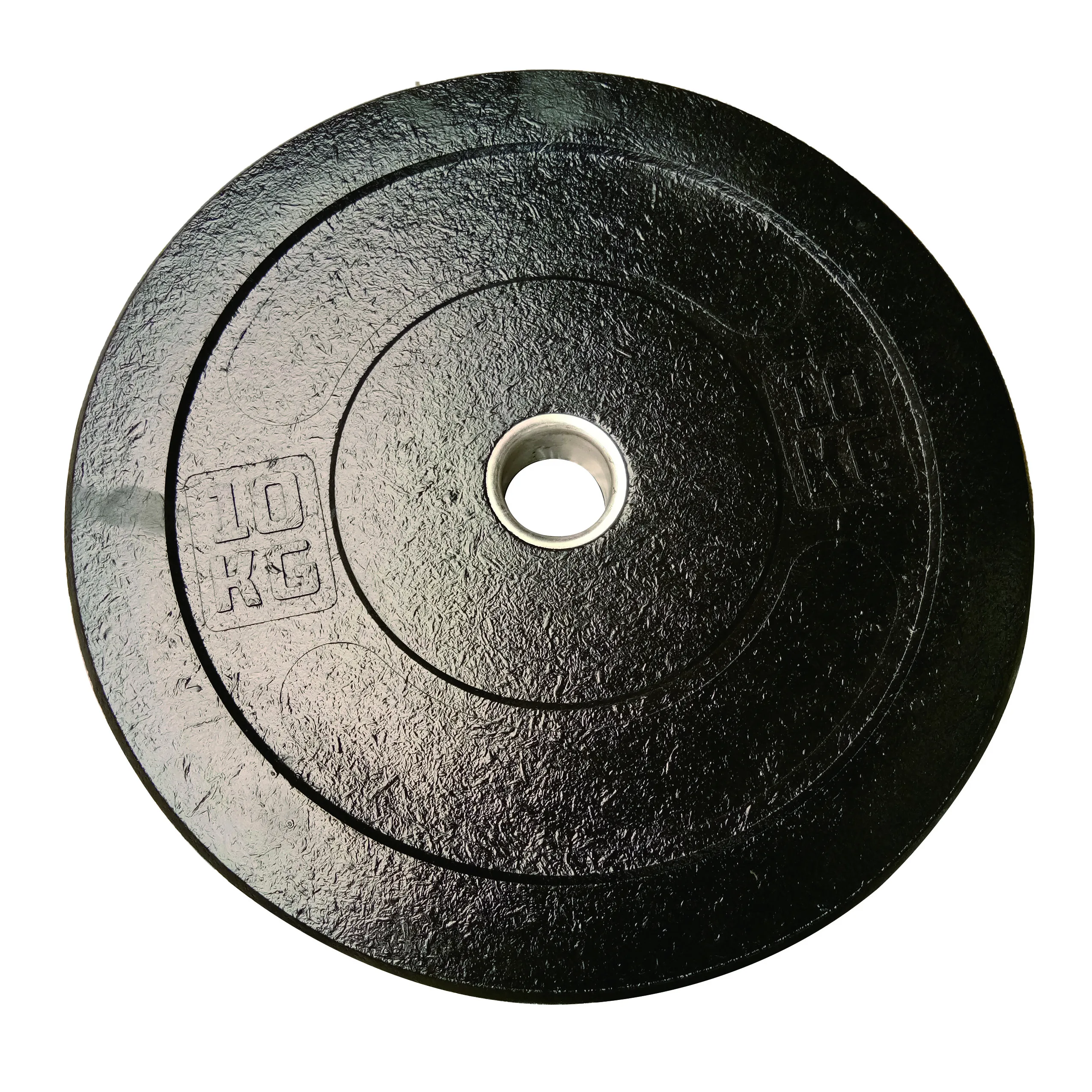 Tiger Sports Hot Sale Gym Fitness Equipment Hi Temp Crumb Bumper Plate High-temp 25kg Rubber Bumper Crumb Discs