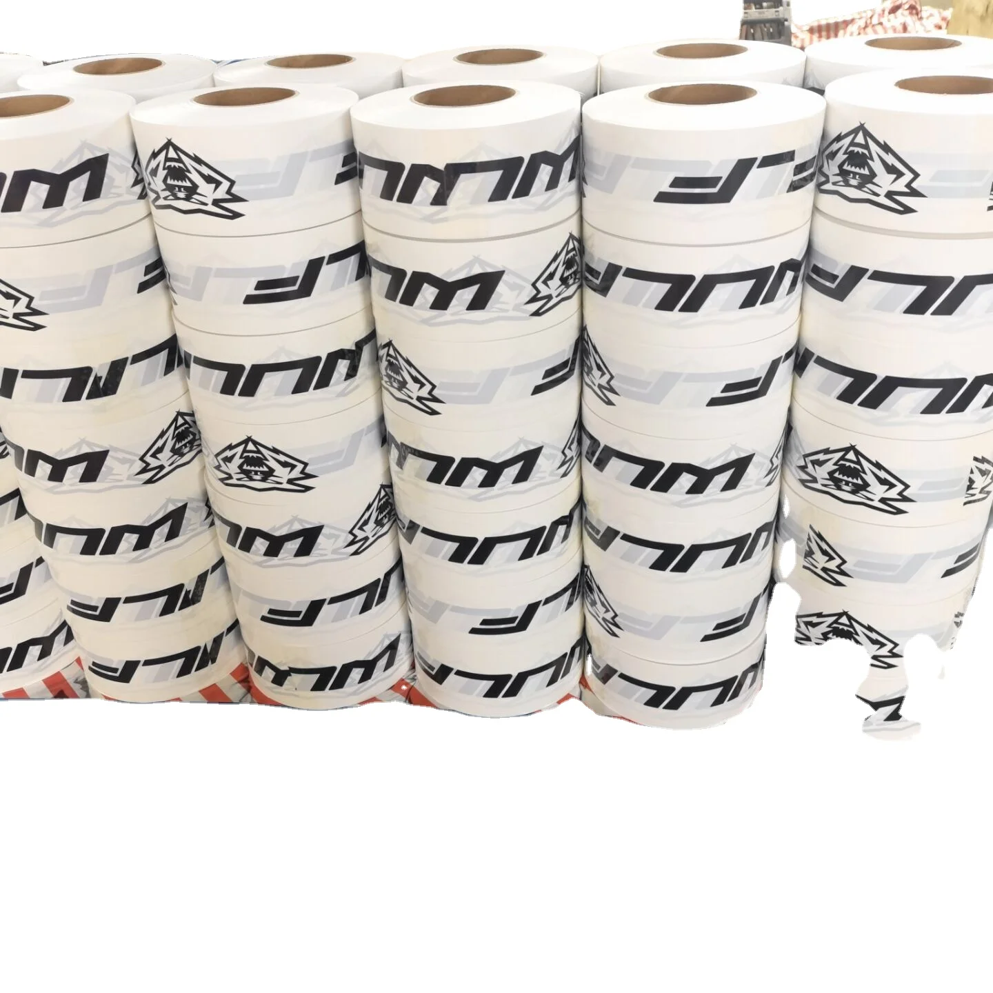 Yellow Caution OEM/Customized PE Warning  printed Tape