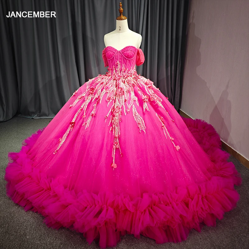 Jancember DY1192 лидер продаж длинное вечернее кружевное платье с открытыми плечами и блестками