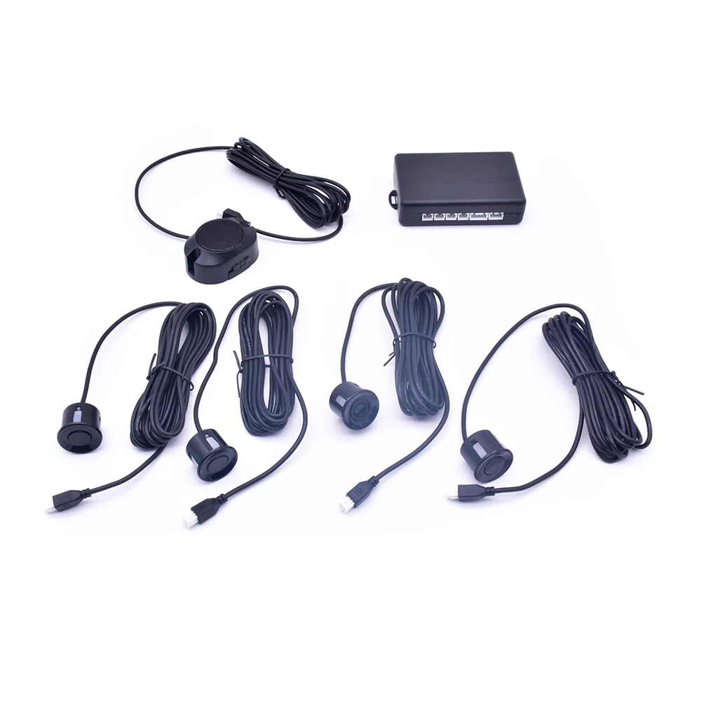 Sensors automatic reversing system front and rear radar with buzzer 4 sensors parking lot vehicle detector magnetic parking