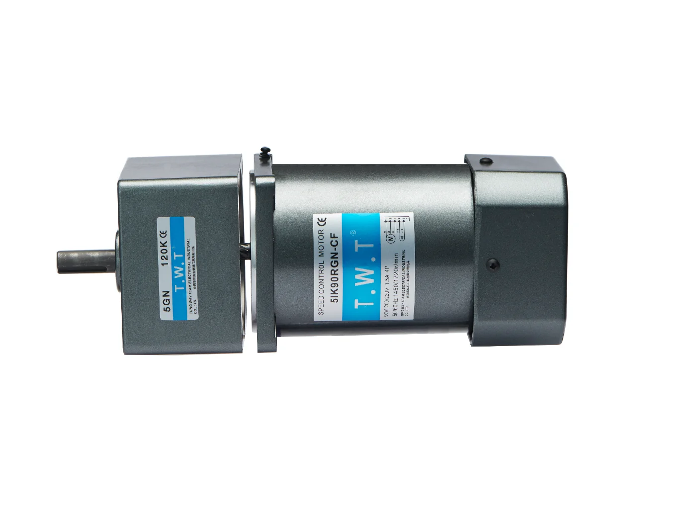 Маленький индукционный однофазный редукторный электродвигатель переменного тока 4ik25gn-c отношение 3-300