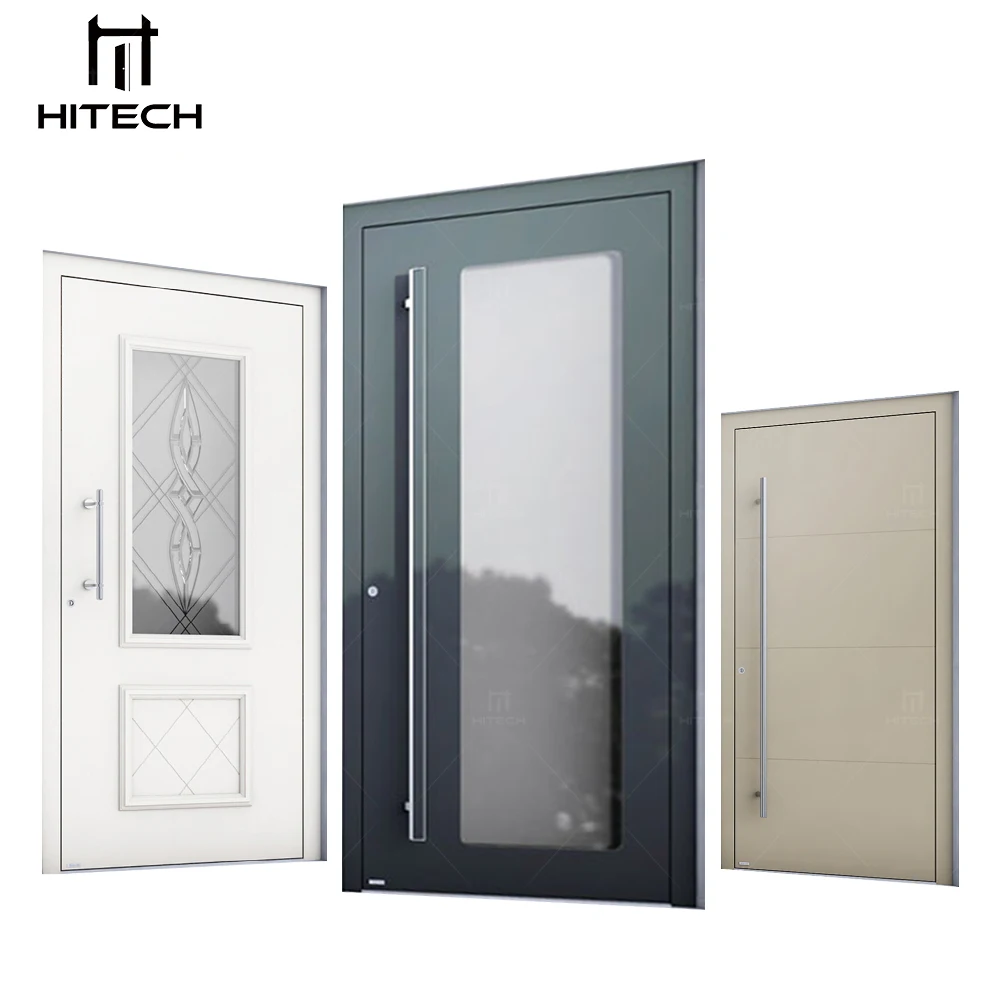 Hitech современная вилла стандарты жилых домов охранные двери входная дверь со смарт-замком