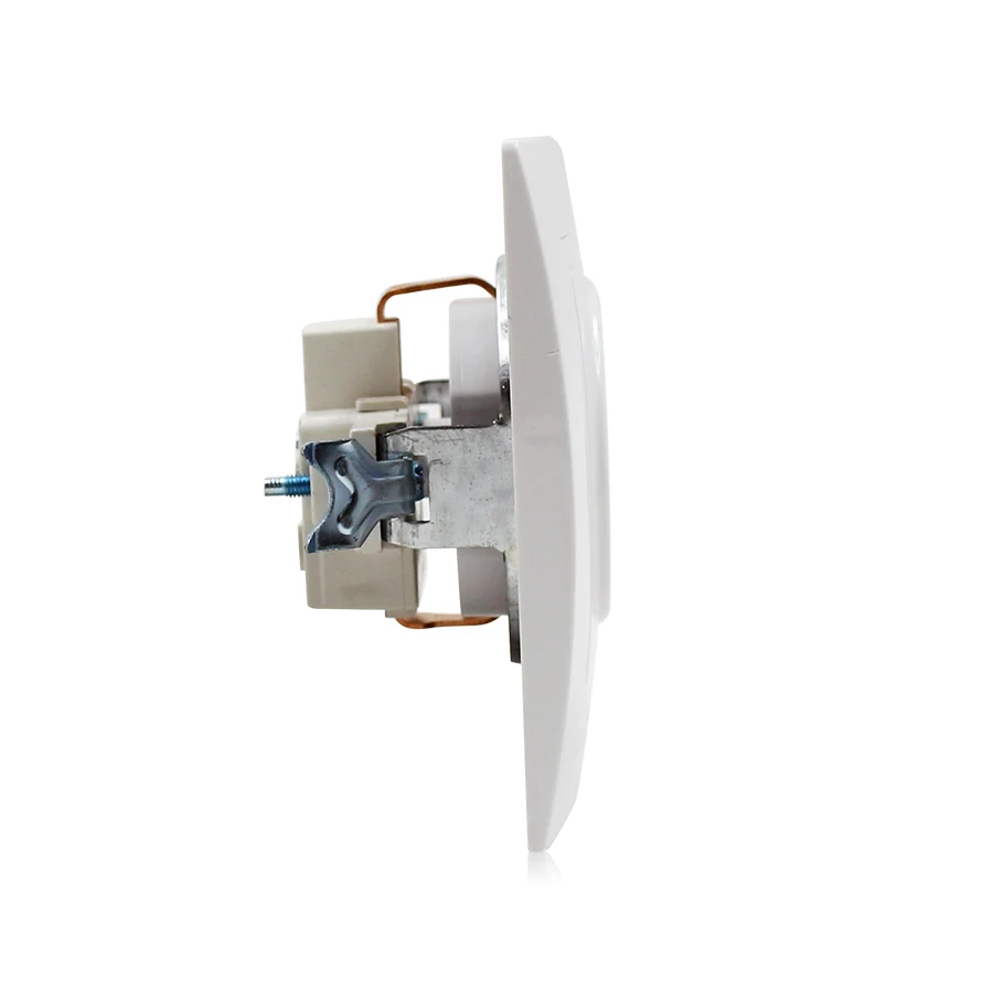 Super cheap German Style Wall Socket Eu 2 Pin 110-125 Volt Electrical Wall Socket Receptacle