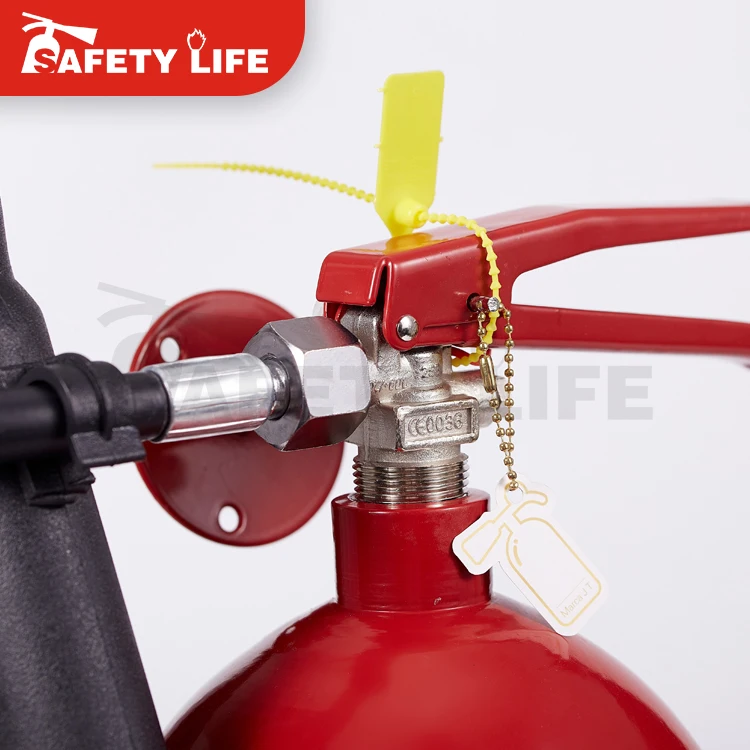 Carbon Steel Material 2mm 5kg Portable Co2 Fire Extinguisher 6kg Alloy Steel High Quality with Brass Valve