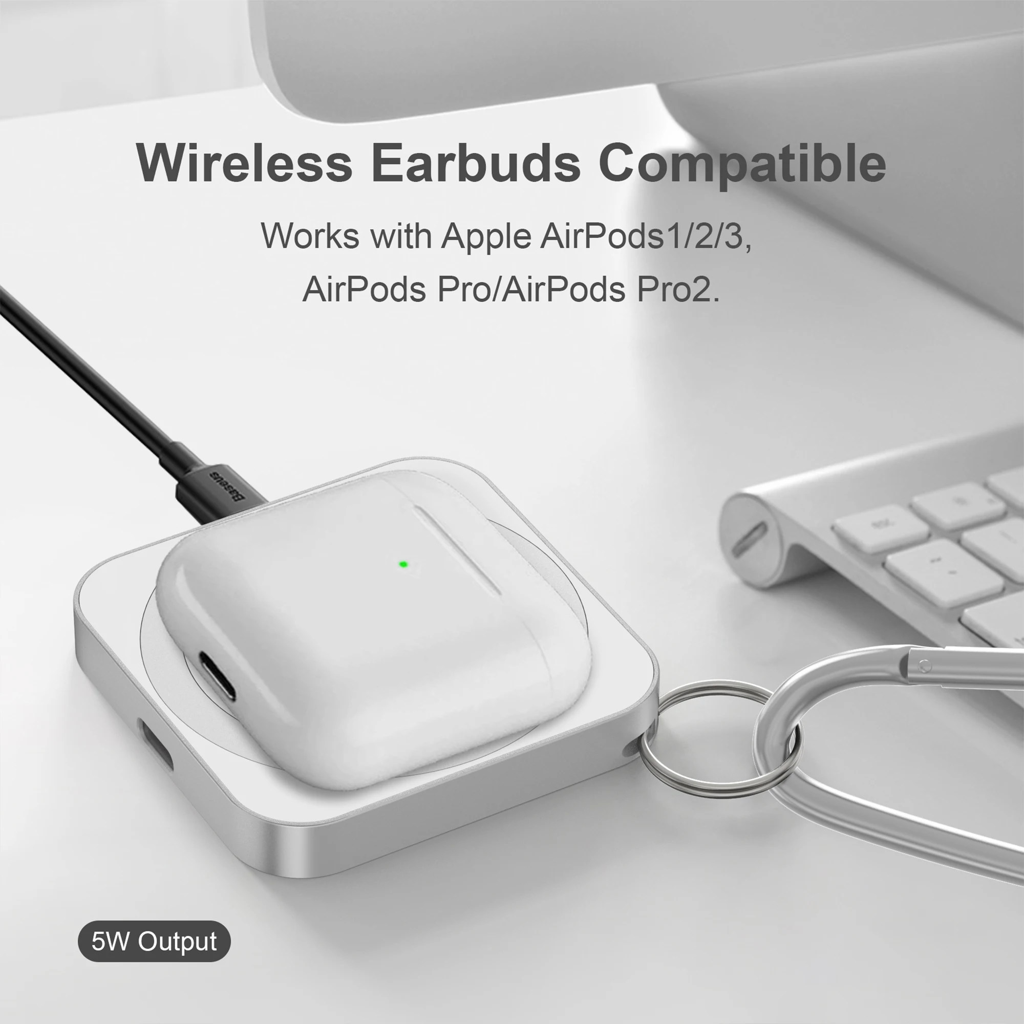 Multifunction 3in1 Universal Phone Wireless Charger Stand Fast Mobile Phone Watch Earphone Wireless Charger