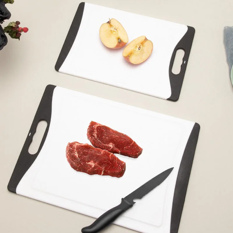 HYRI Cutting Board With Handle Double-Sided Meat Vegetable Non-Slip Thick Pp Bpa Free Kitchen Accessories Tool Chopping Board