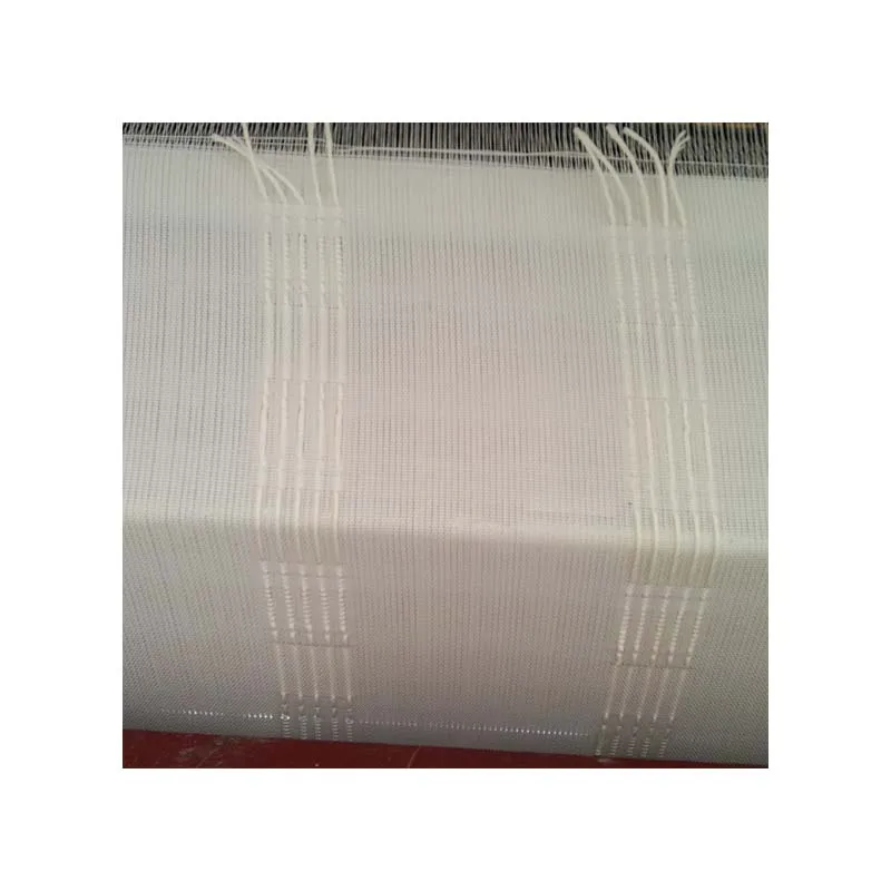 Manufacturer provides white filament woven geotextile for geotubes