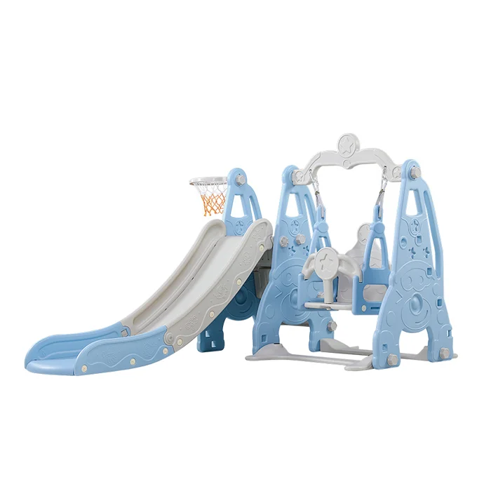 Indoor Use Toys Wholesale Price Children Play Plastic Slide Swing