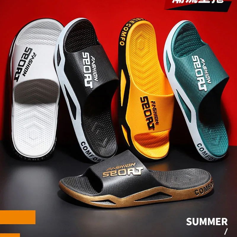 breathable PVC outdoor shoes slippers soft cute slippers for men