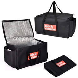 Extra Large Capacity Heavy Duty 600D Oxford Insulated Cooler Bag Custom Insulated Reusable Grocery Bag