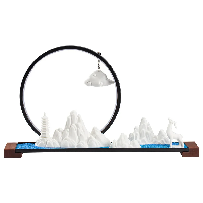 High quality New Chinese style large decorative table lamp table lamp ceramic