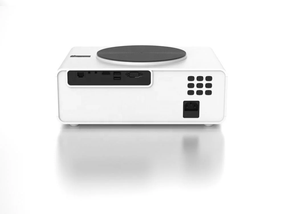 [2020 Amazon Hot Projector] New Design Android 8.0 Native 1080p Full HD 4K LCD LED Portable Home Theater Movie Projector