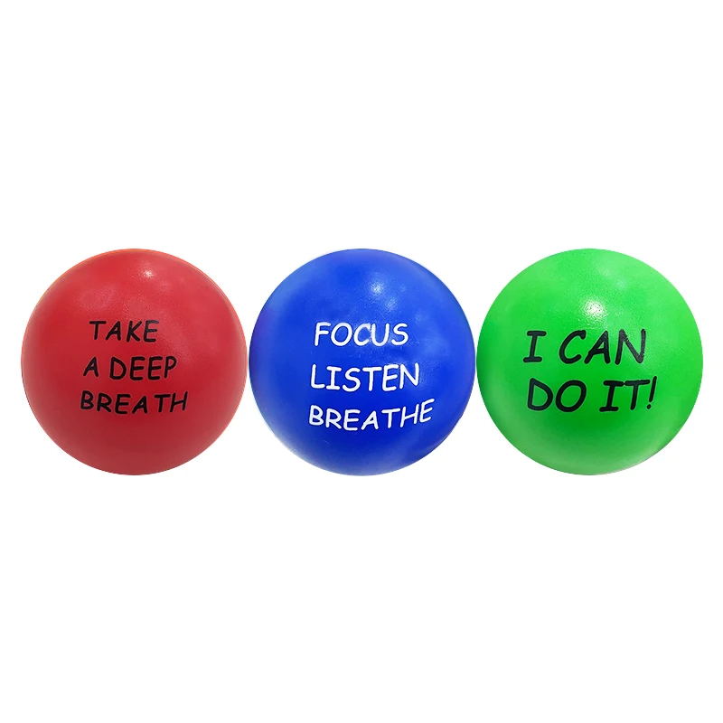 Promotional Custom Designed PU Anti-stress Soft Ball In Different Shapes High Quality