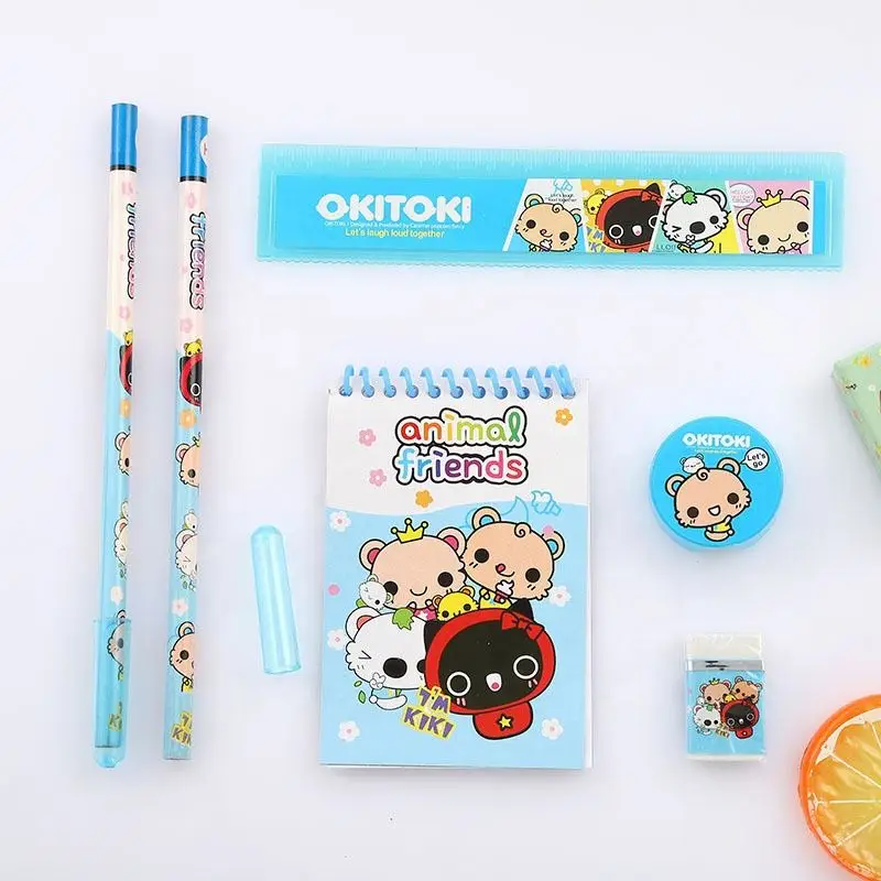 Cheap Stationery set package writing set kids stationery set boy and girl stationery set