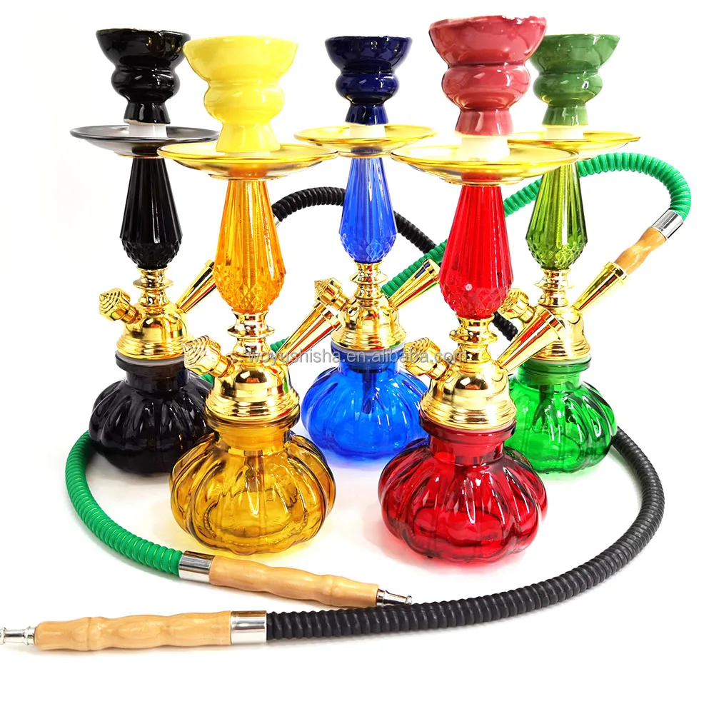 One tube colors omnis shisha crystal eco-friendly shisha Mini  hookah