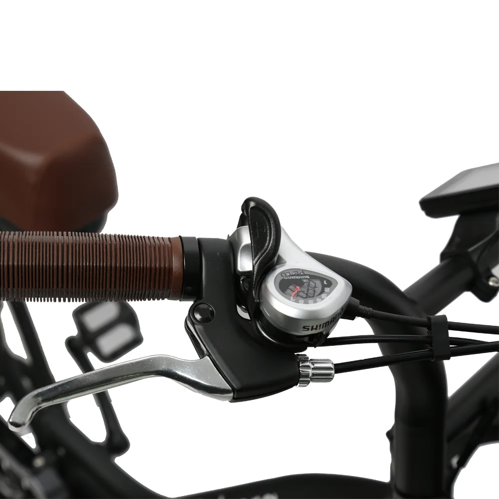 TXED Recreational electric bike motorcycles 20inch 7 speed 250W motor ebike 15.6Ah Lithium Battery electric hybrid bicycle