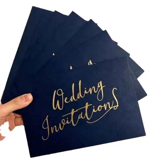 Оптовая продажа с фабрики, конверт для приглашения на свадьбу с цветами на заказ, поздравительные открытки ручной работы