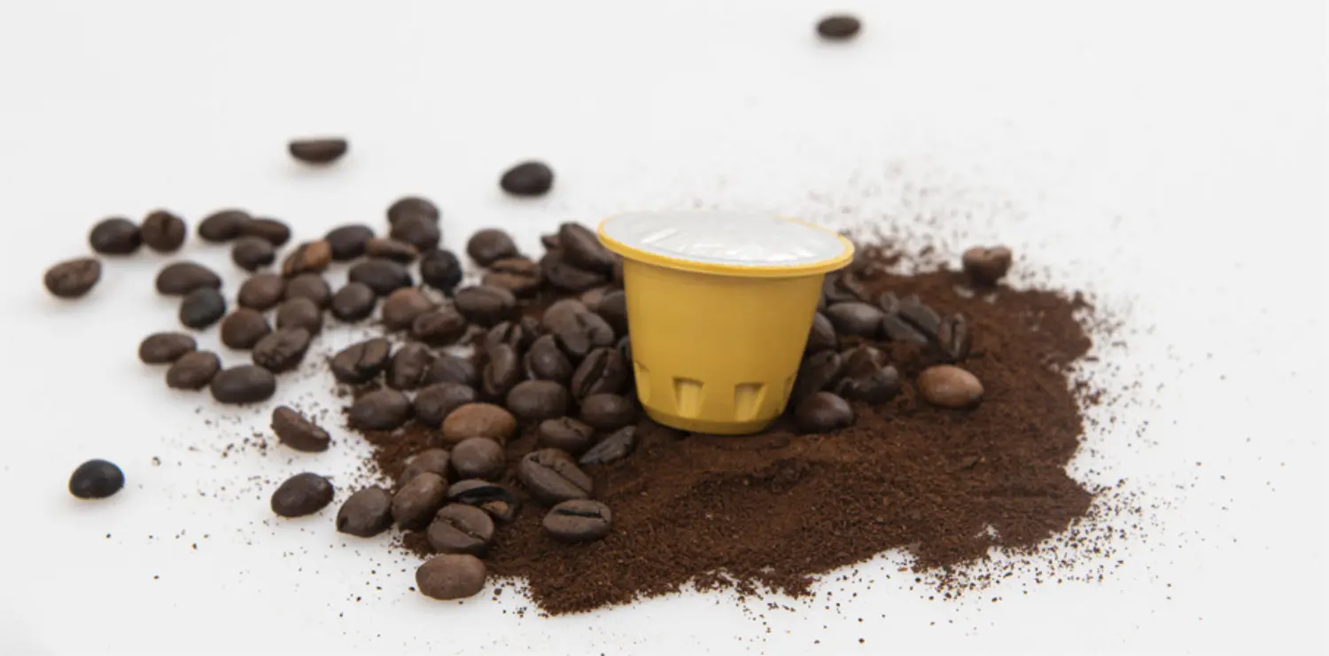 Wholesale Coffee Beans in Capsule - Nespresso Compatible - Espresso Coffee Intense Box 50 Capsules - Arabica Coffee