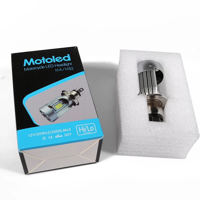 2022 New high quality F8 M8 H4 MOTOLED Motorbikes LED Spotlight Headlight12v-48V Waterproof Spot Fog Lights For Motorcycle