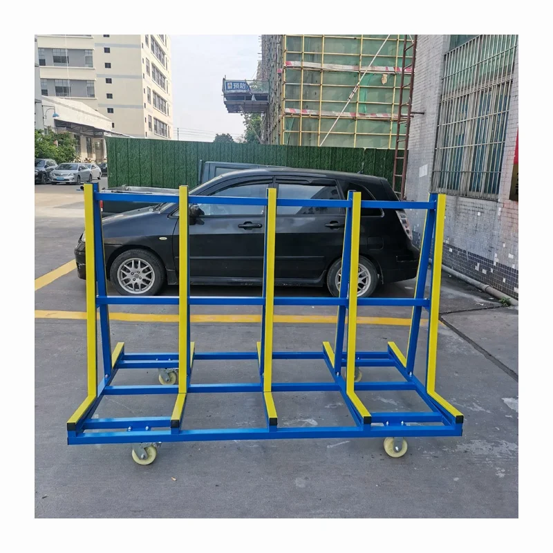 L2000MM A frame foldable cheap folding warehouse glass transportation rack