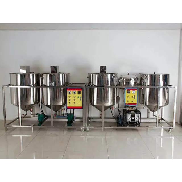 Small scale edible sunflower sesame sunflower cotton peanuts oil refinery