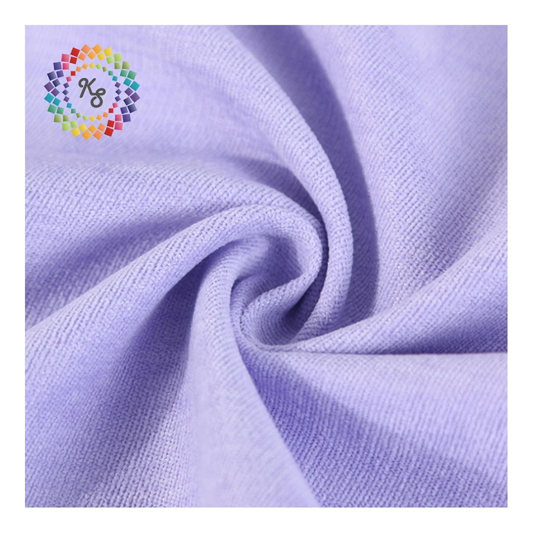 Polyester Nylon Twill Brushed Velboa Velvet Fabric