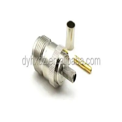 N type antenna connector female for LMR195 LMR200 coaxial cable