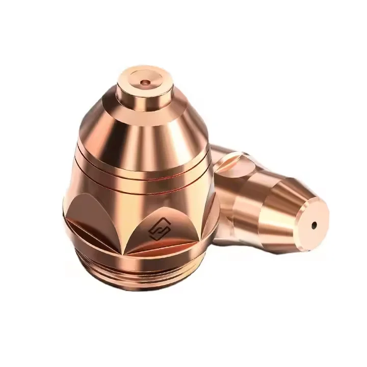 Copper black thick nozzle 1.7 electrodeless P80 electrode nozzle plasma cutting machine accessories
