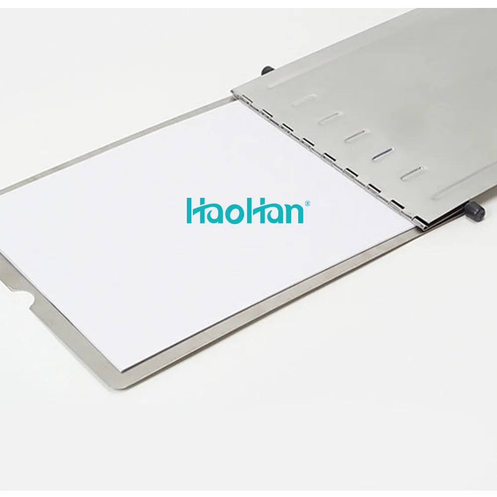 HaoHan 194-A Hospital Stainless Steel Patient Record File Folder Patient Medical Record Chart File Holder