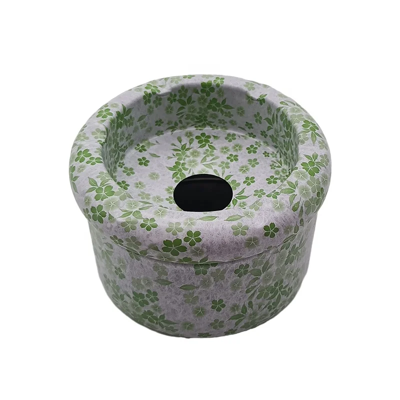 Living Room Coffee Table Fall-resistant Anti-flying Ash Car Portable Printed Tinplate Ashtray Metal Cigar Outdoor Ashtray