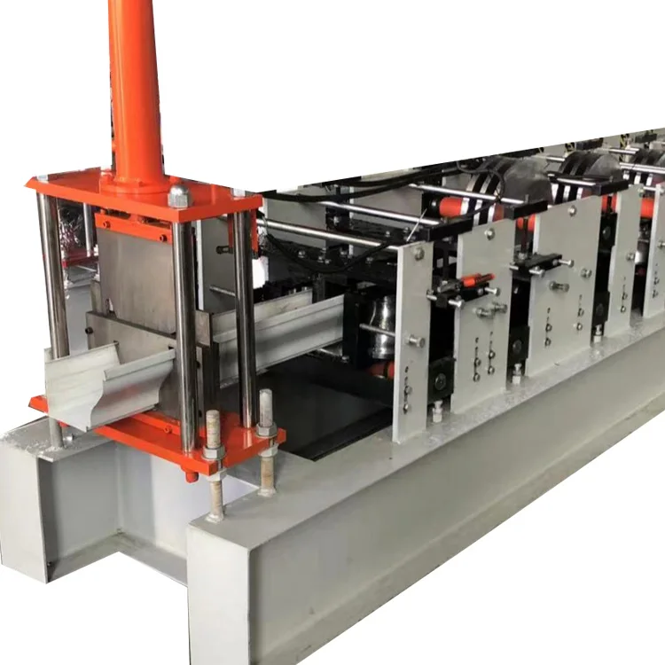 used metal roof seamless rainwater gutter manufacturing machine