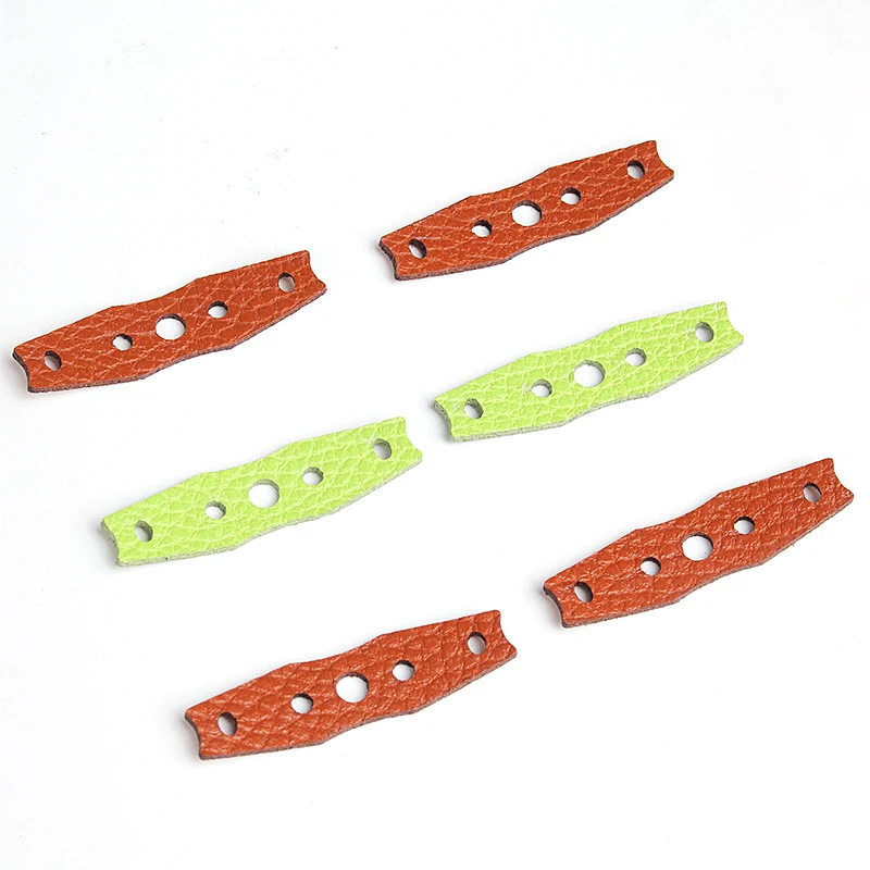 New Shaobo 1.6mm colorful litchi pattern flat leather bag, a variety of models, a large number of spot slingshot accessories