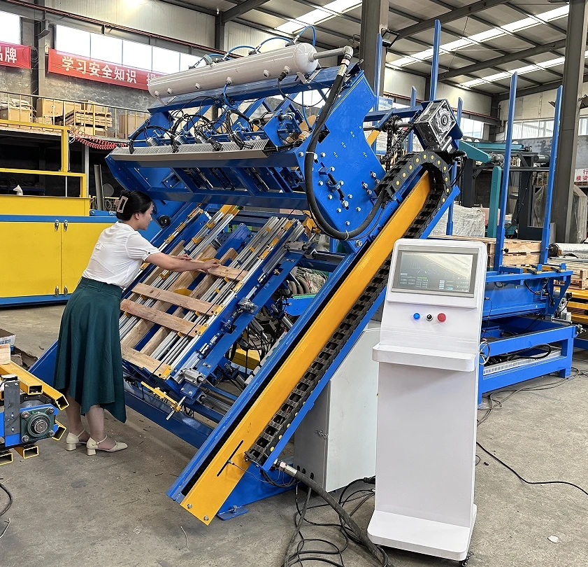 Automatic wood Pallet Nailing Machine for Woodworking and Machinery Application