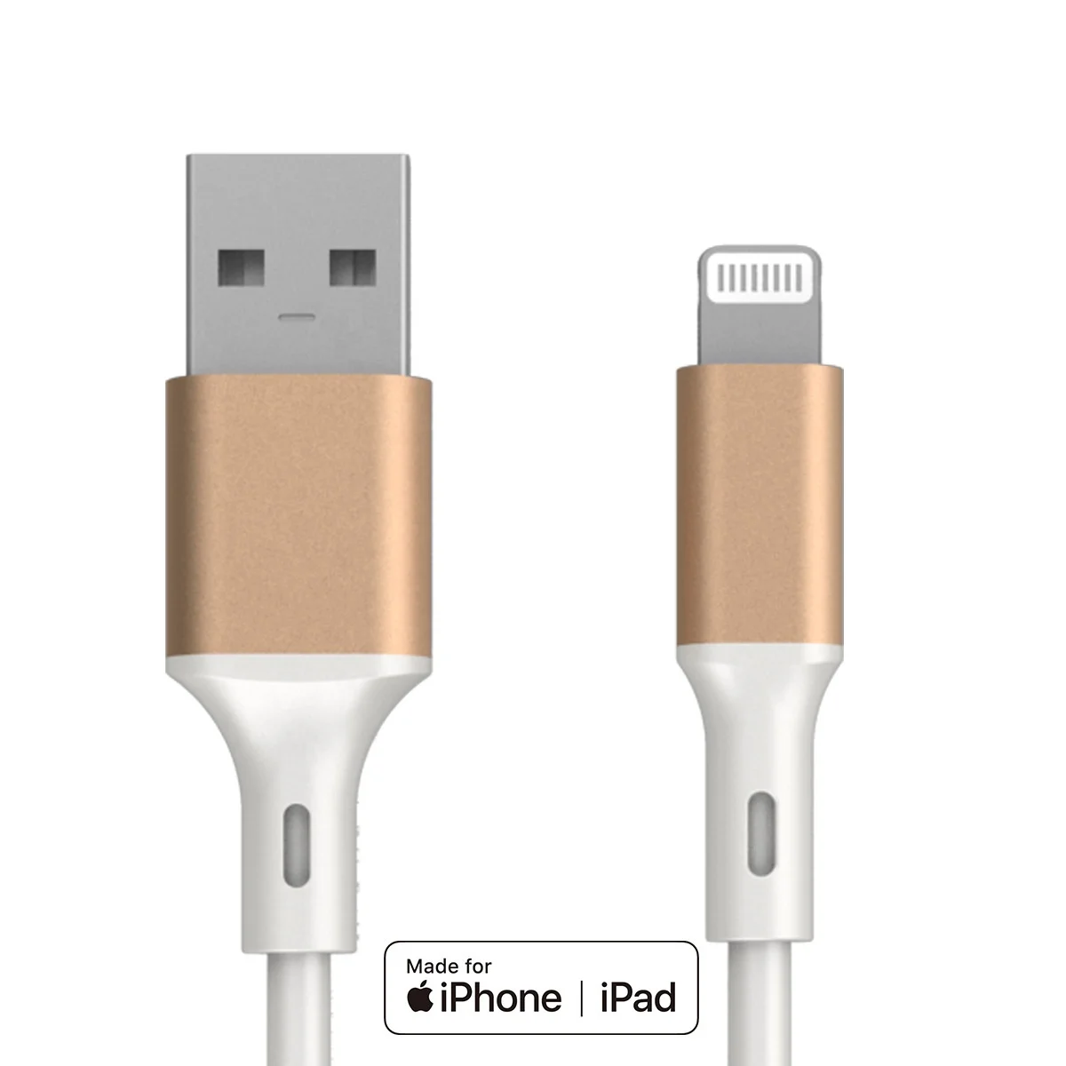 Authorized MFi Manufacturer 2.4A Fast Charging 1M Cabo MFi Certified Lightning Cable for iPhone