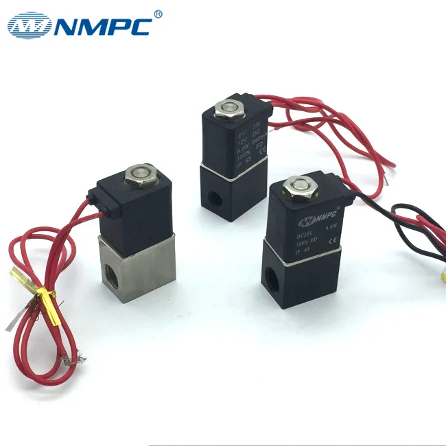  Низкая стоимость 2V025-06 2V025-08 1/8 1/4 дюймов DC 12V 2 Way нормально закрытый электрический электромагнитный воздушный клапан для воздуха и воды