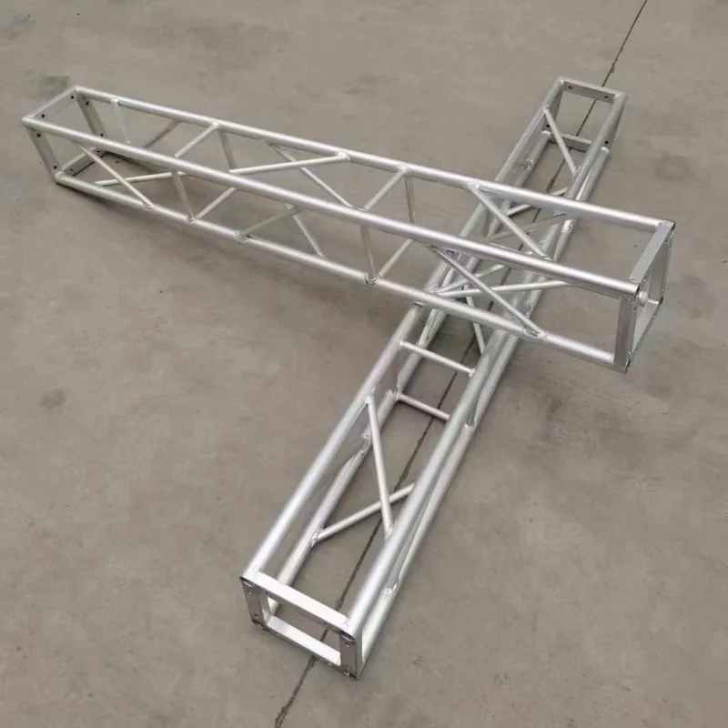 Brand New 205*205mm Bolt Small Aluminum Alloy Truss for Events Truss System High Quality Customized Circle Tube