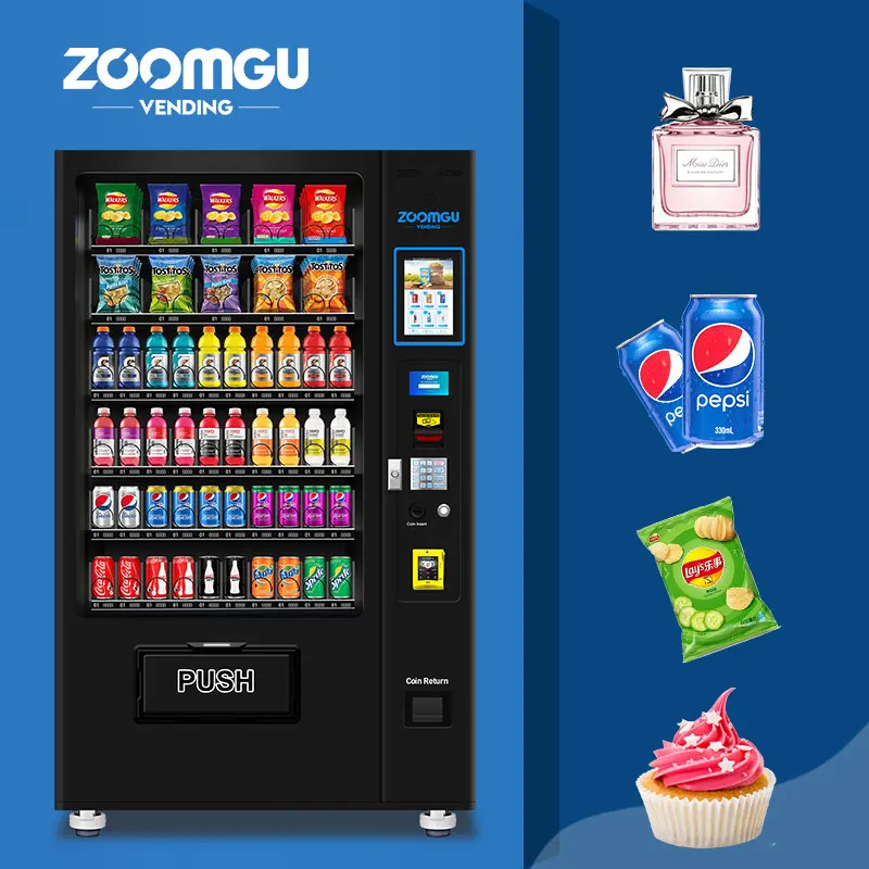 Zoomgu  CE/CB China Factories Wholesale Elevator Beverage And Food Automatic Vending Machine For Sale