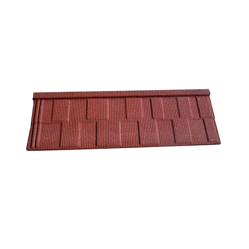 0.4mm Colorful ceramic roofing shingles tile stone coated roofing sheets for ghana