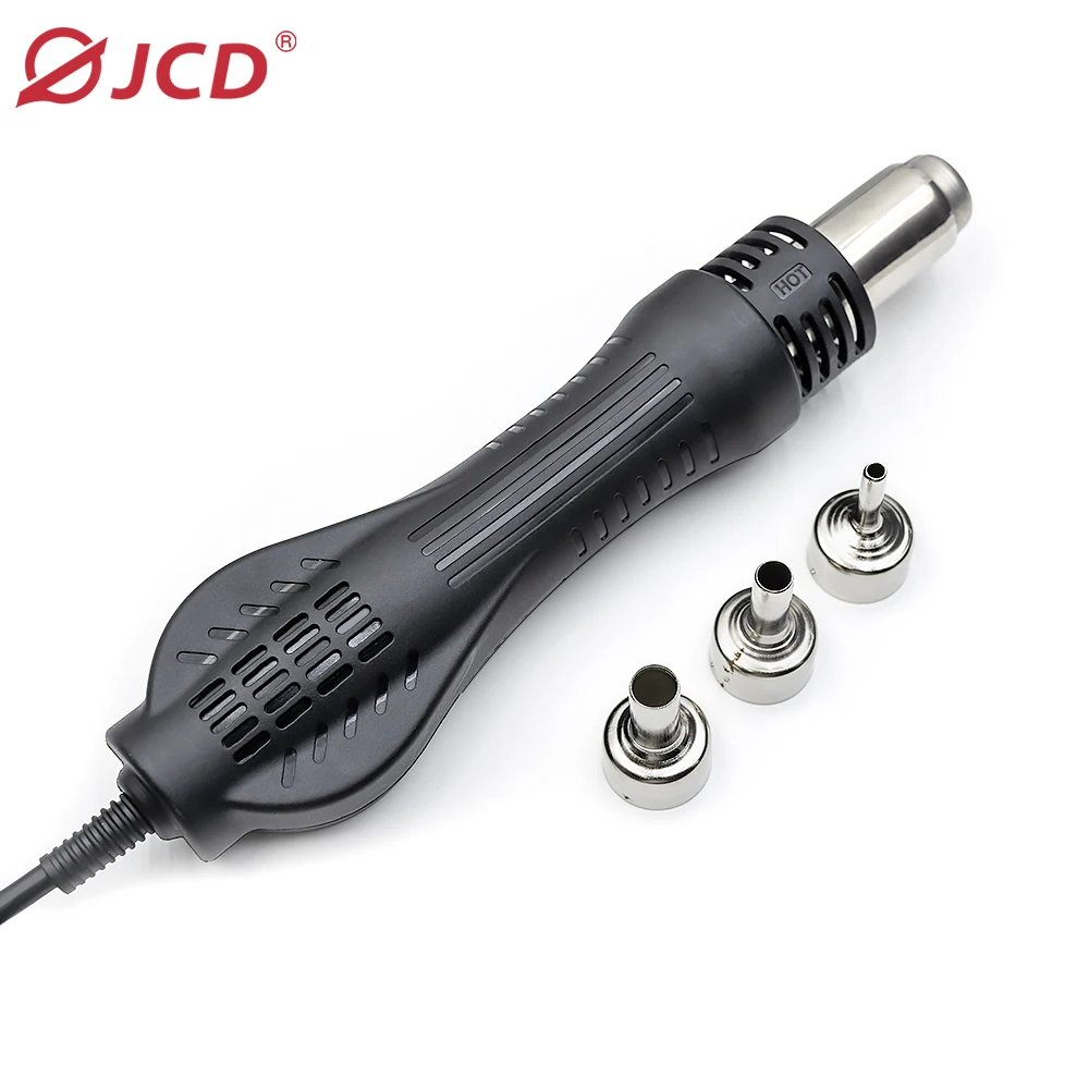 JCD 858D-B Soldering Station Rework Station Hot Air Gun Welding Repair Soldering Iron Tools 2 in 1 LED Digital Station 700W