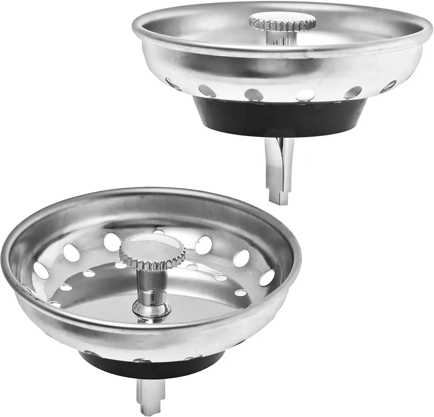 Safety Stainless Steel Kitchen Sink Strainer Stopper Hydraulic Waste Plug and Drain Filter for Water Application General Use
