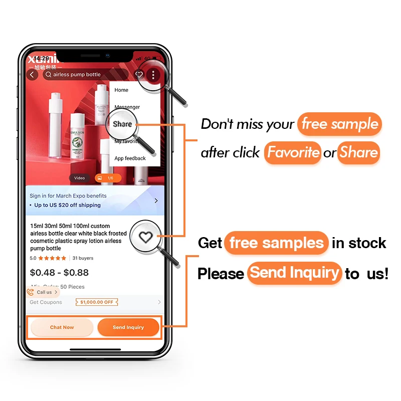 luxury custom makeup bottles cosmetic plastic makeup remover oil bottle 300/500 ml with different pump for face skincare packing