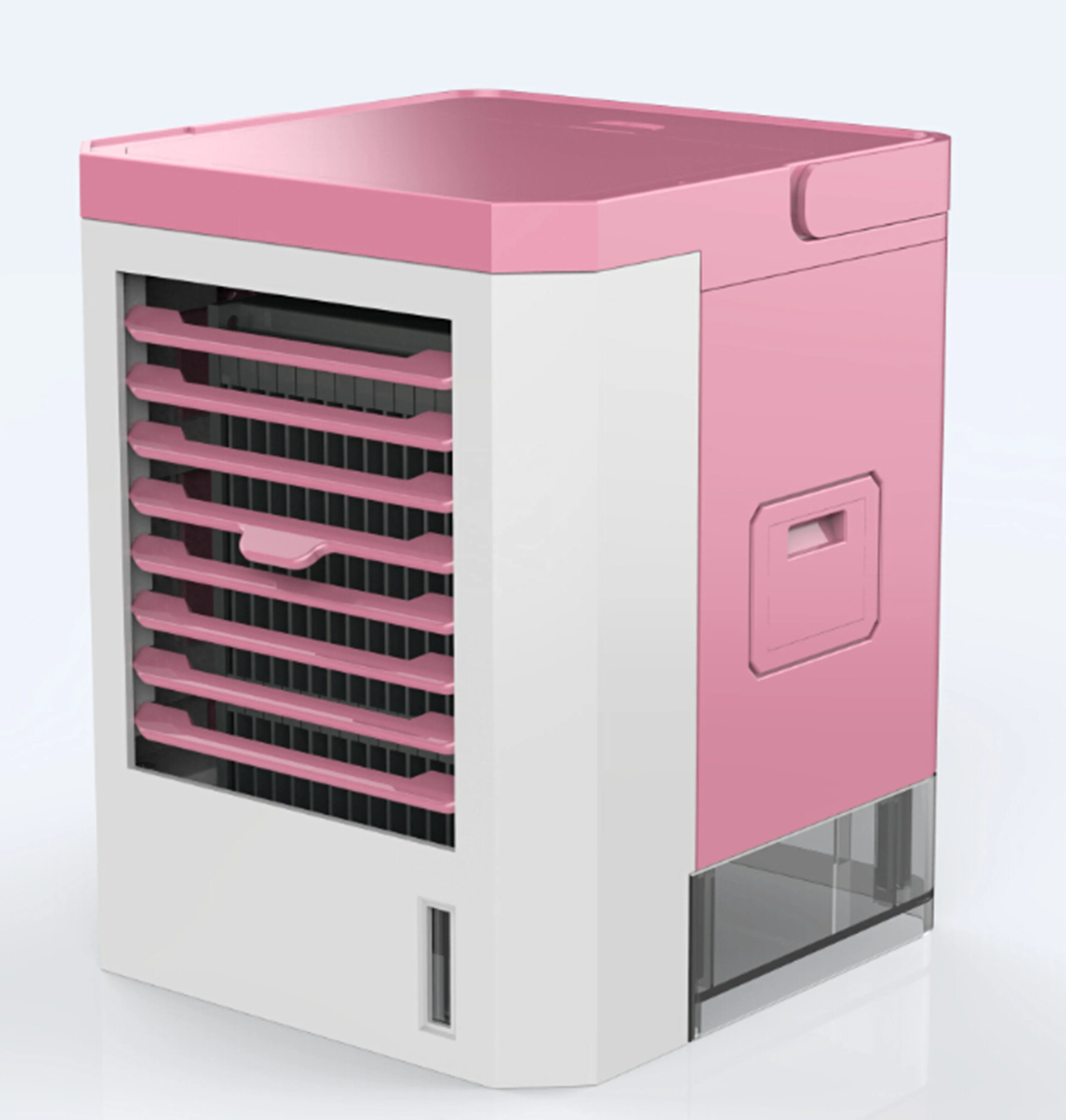 Factory Direct Mini Portable Air Cooler 3 Speeds Cooling Fan for Home Room Office with US Plug Electric DC Power Source New Used