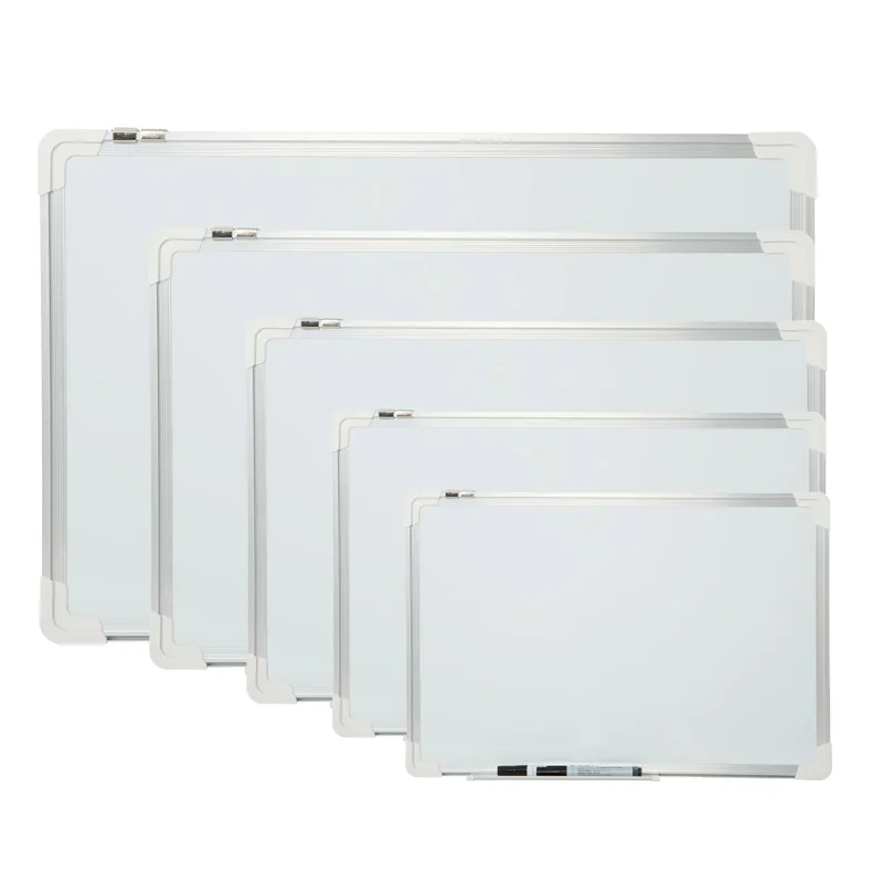 90x120cm Classroom Mobile Rolling Whiteboard Stand Double Sided Other Dry Erase White Board on Wheels for Office & School