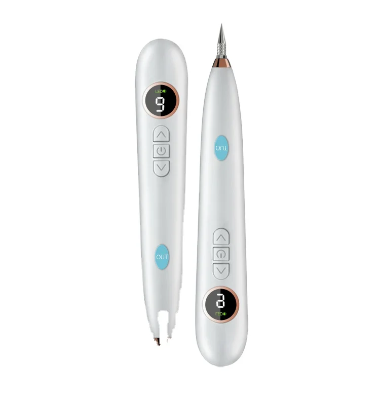 9 Levels Laser Plasma Pen with Light USB LCD Freckle Mole Spot Wart Tag Tattoo Removal Scanning Pen Beauty Skin Care