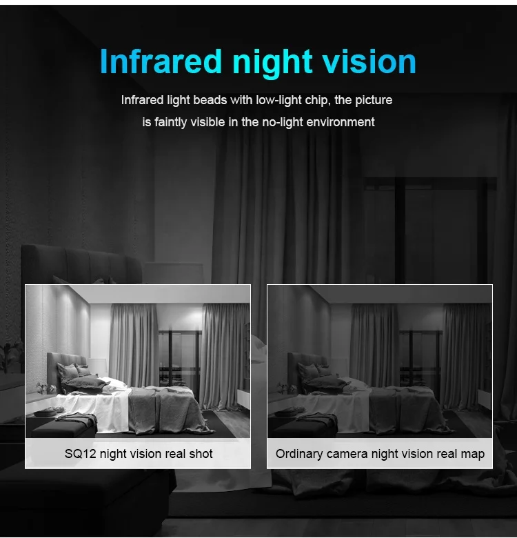 High quality HDQ15 Smart HD 1080P Wifi IP Infrared Night Vision Motion Support Hidden Mini Camera for DV DVR