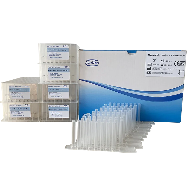 
Magnetic Bead Viral Total nucleic acid (DNA+RNA) Extraction Kit, Bottles (100 preps) or Prefilled Plates (96 preps) 